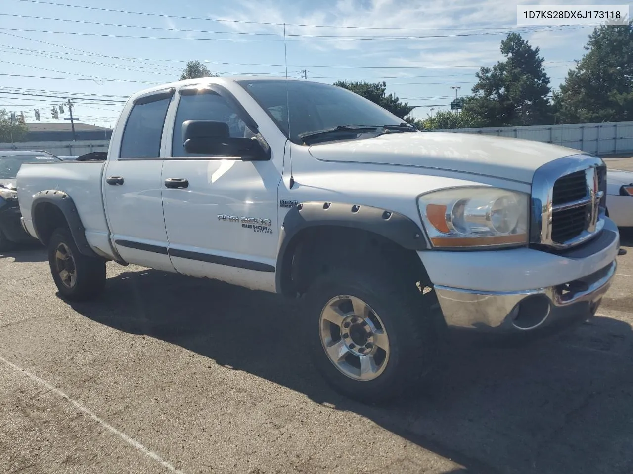 2006 Dodge Ram 2500 St VIN: 1D7KS28DX6J173118 Lot: 66871734