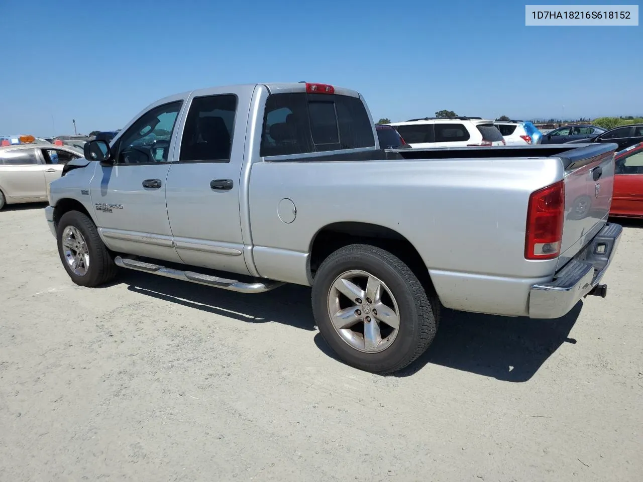 2006 Dodge Ram 1500 St VIN: 1D7HA18216S618152 Lot: 67157814