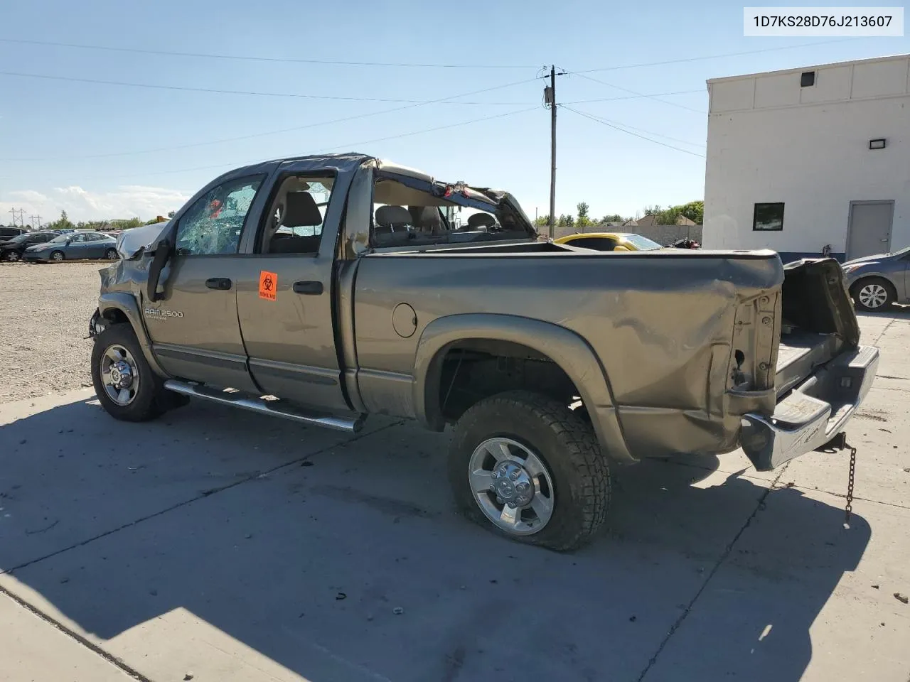 2006 Dodge Ram 2500 St VIN: 1D7KS28D76J213607 Lot: 67271004