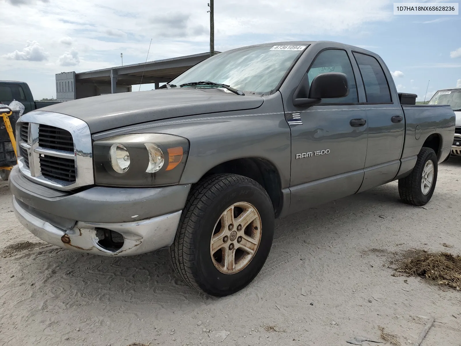 2006 Dodge Ram 1500 St VIN: 1D7HA18NX6S628236 Lot: 67361094