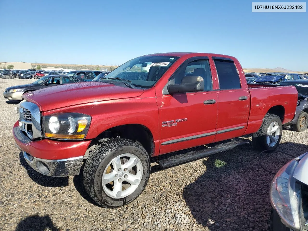 2006 Dodge Ram 1500 St VIN: 1D7HU18NX6J232482 Lot: 67401604