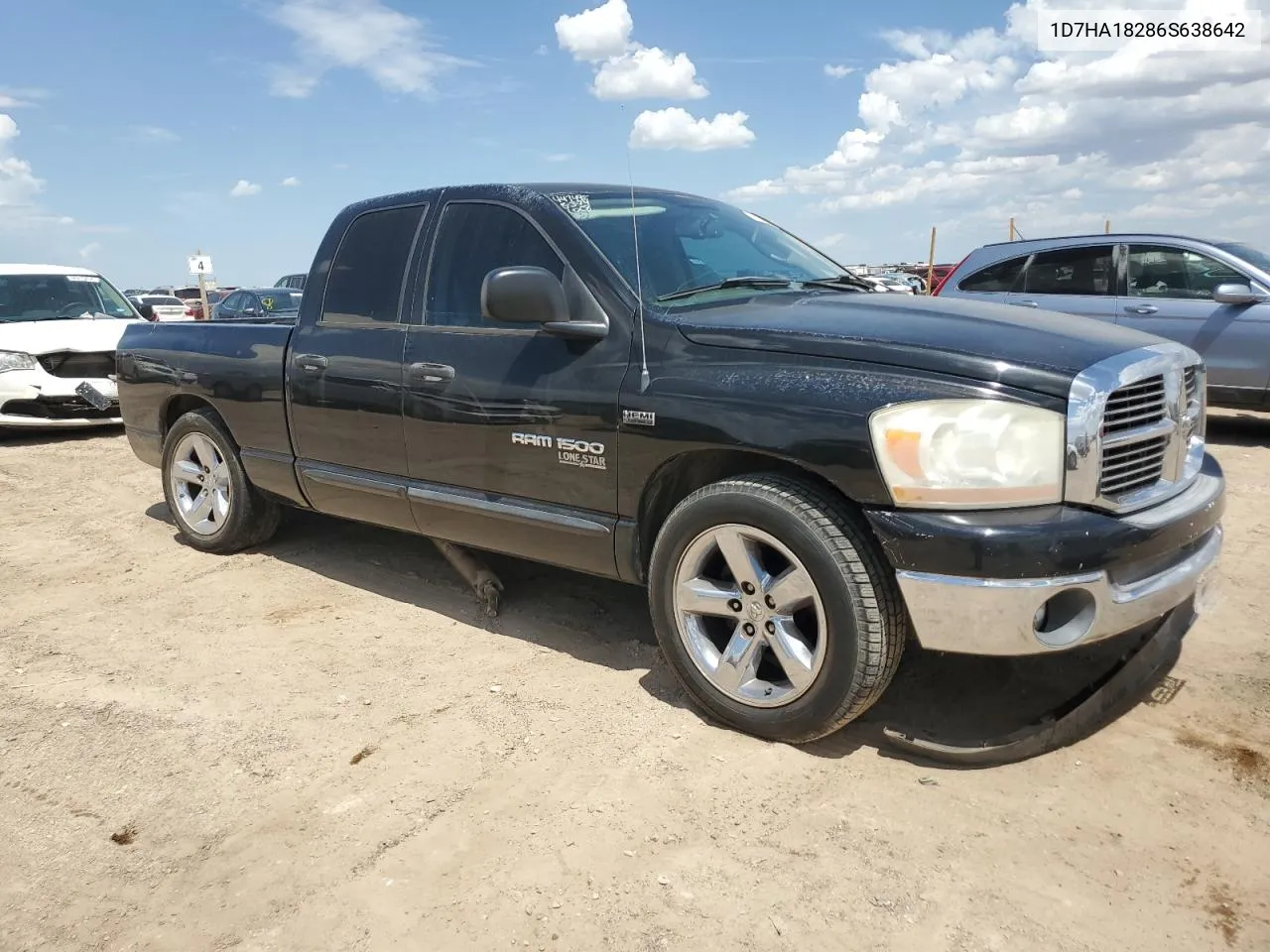 2006 Dodge Ram 1500 St VIN: 1D7HA18286S638642 Lot: 67581794