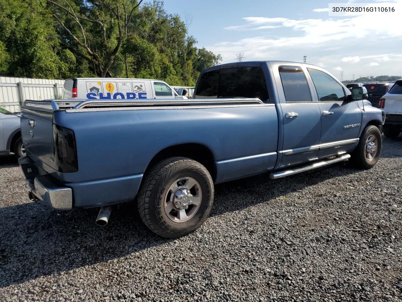 2006 Dodge Ram 2500 St VIN: 3D7KR28D16G110616 Lot: 68149324