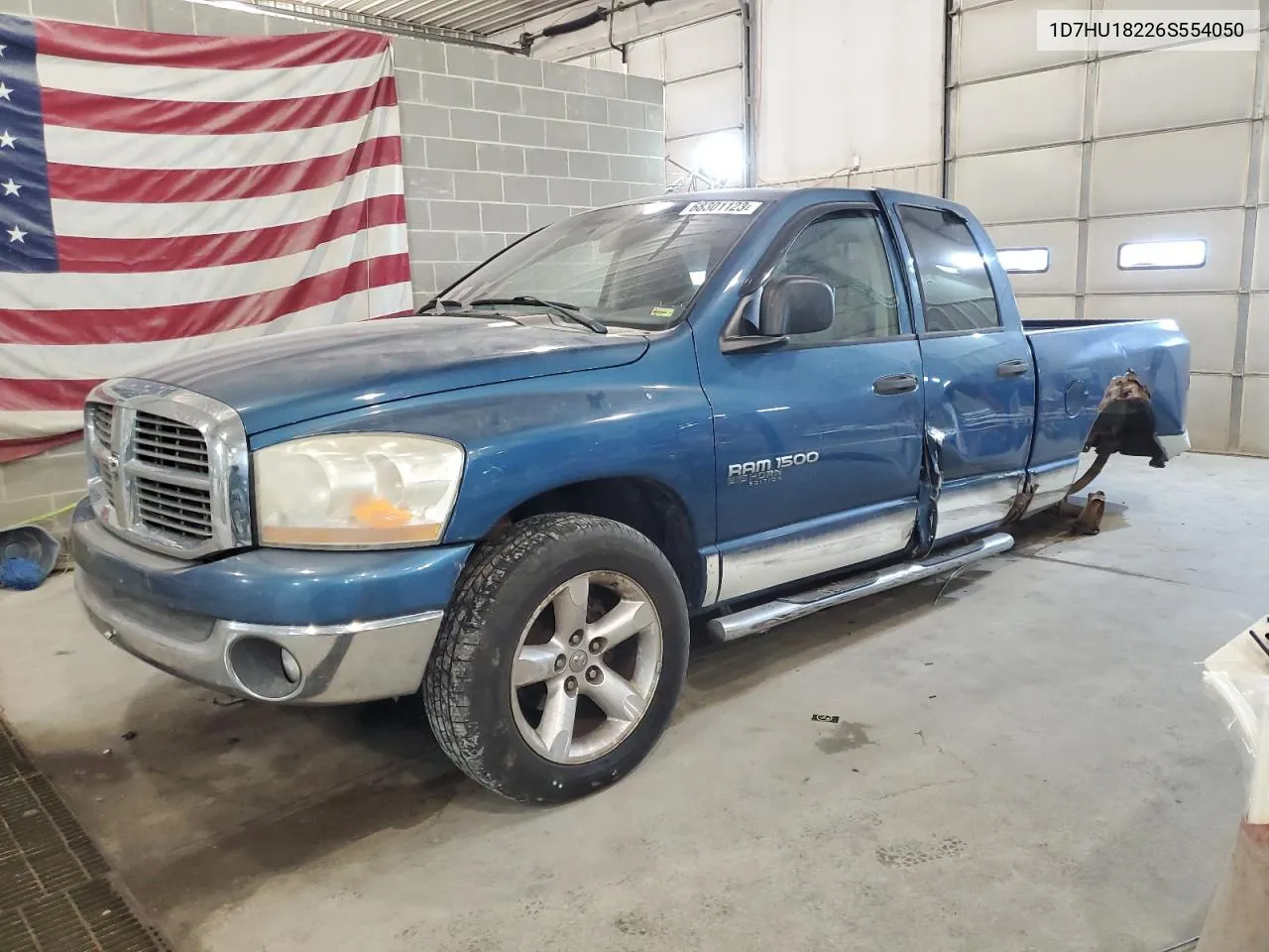 2006 Dodge Ram 1500 St VIN: 1D7HU18226S554050 Lot: 68301123