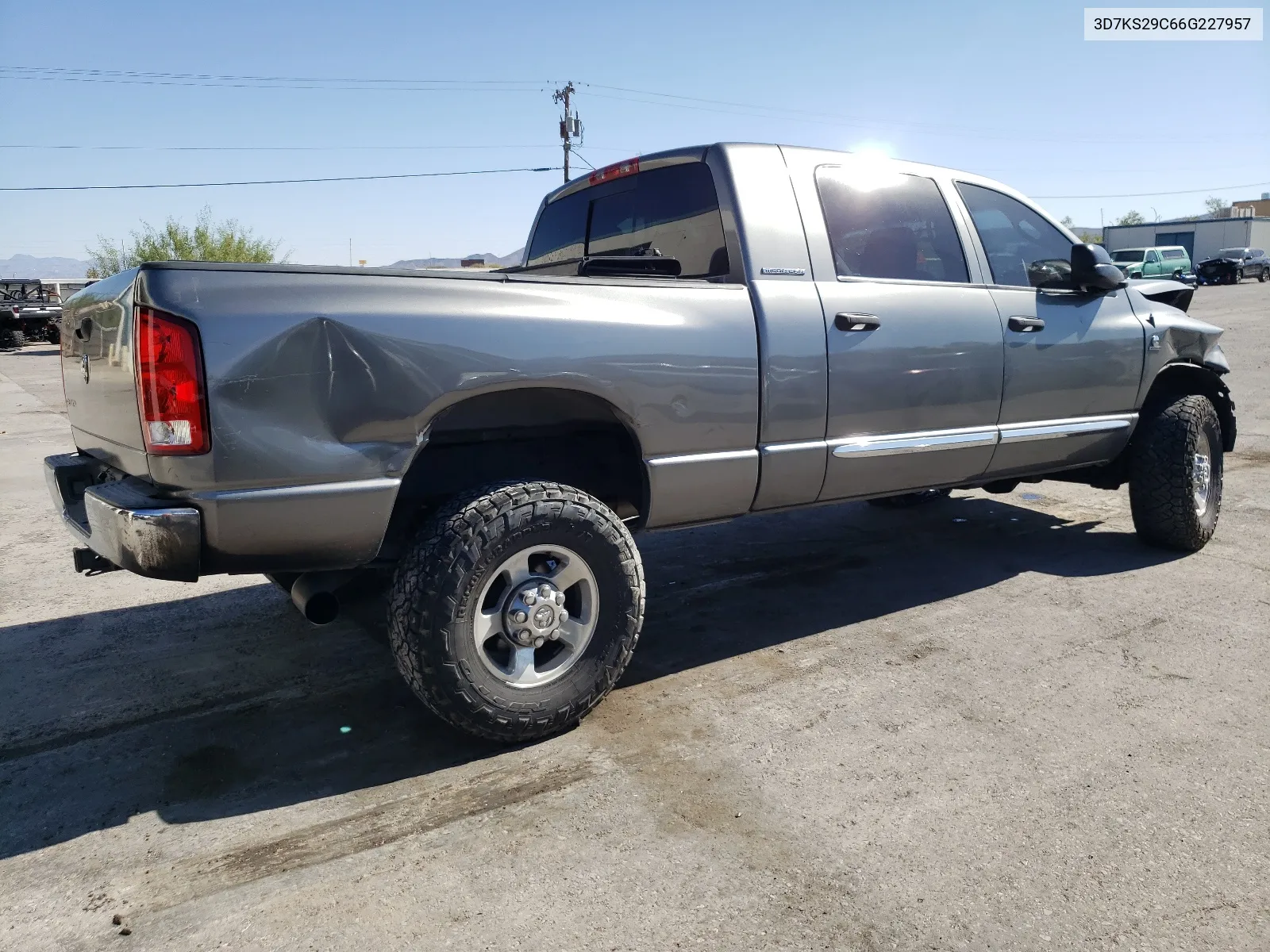 2006 Dodge Ram 2500 VIN: 3D7KS29C66G227957 Lot: 68363644