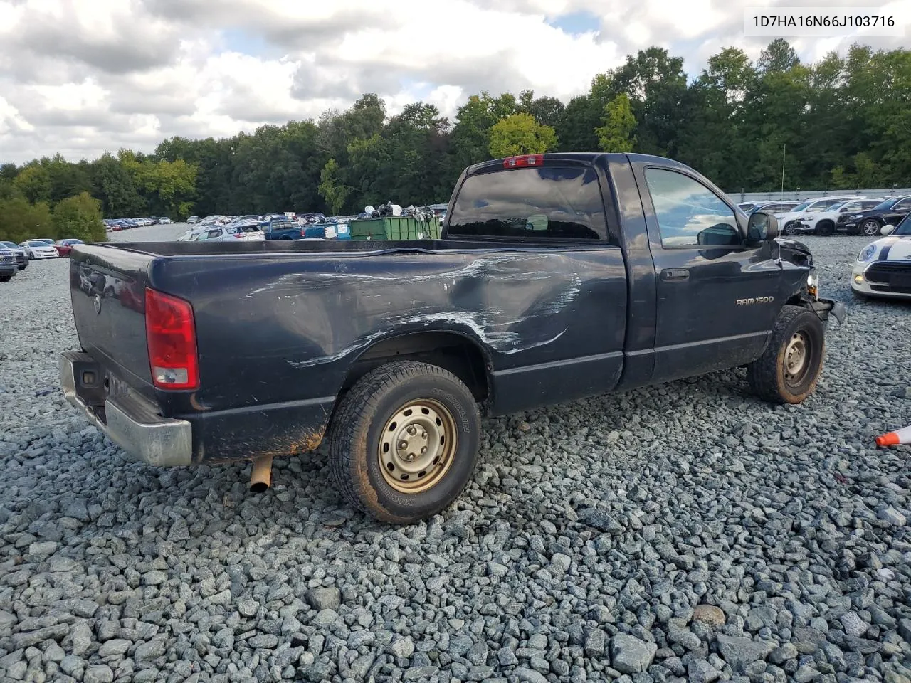 2006 Dodge Ram 1500 St VIN: 1D7HA16N66J103716 Lot: 68540724