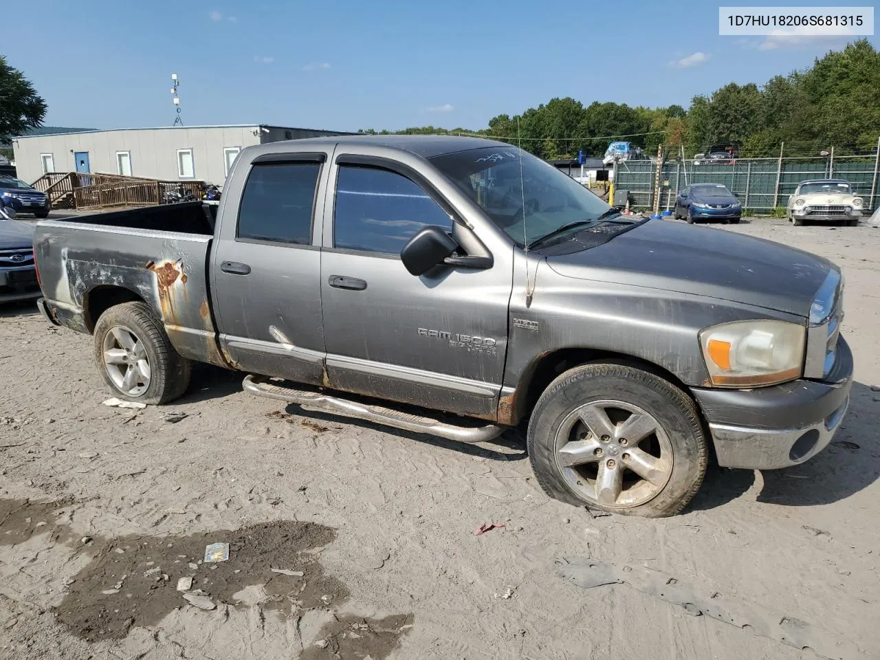 2006 Dodge Ram 1500 St VIN: 1D7HU18206S681315 Lot: 69180114