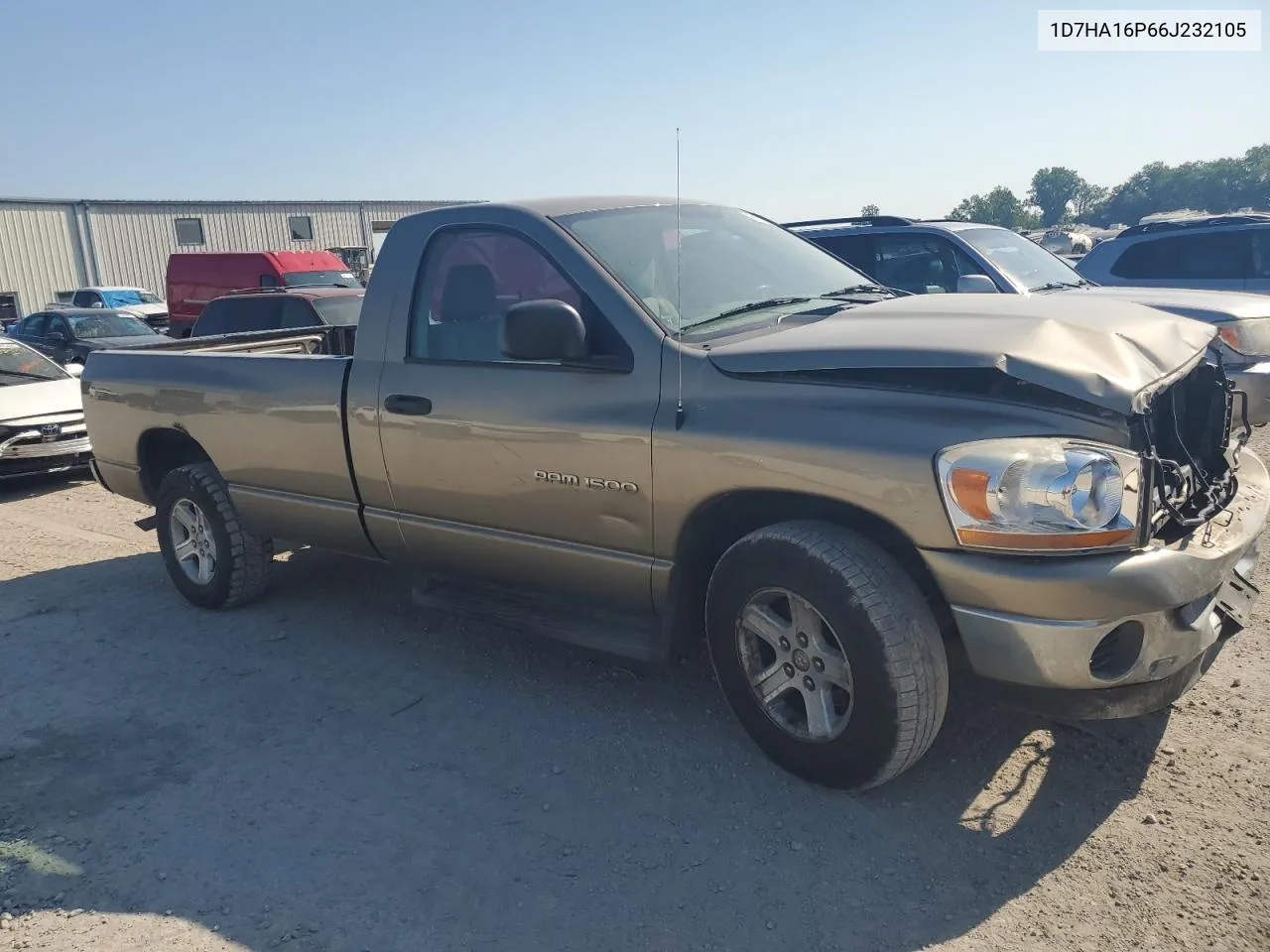 2006 Dodge Ram 1500 St VIN: 1D7HA16P66J232105 Lot: 69185834