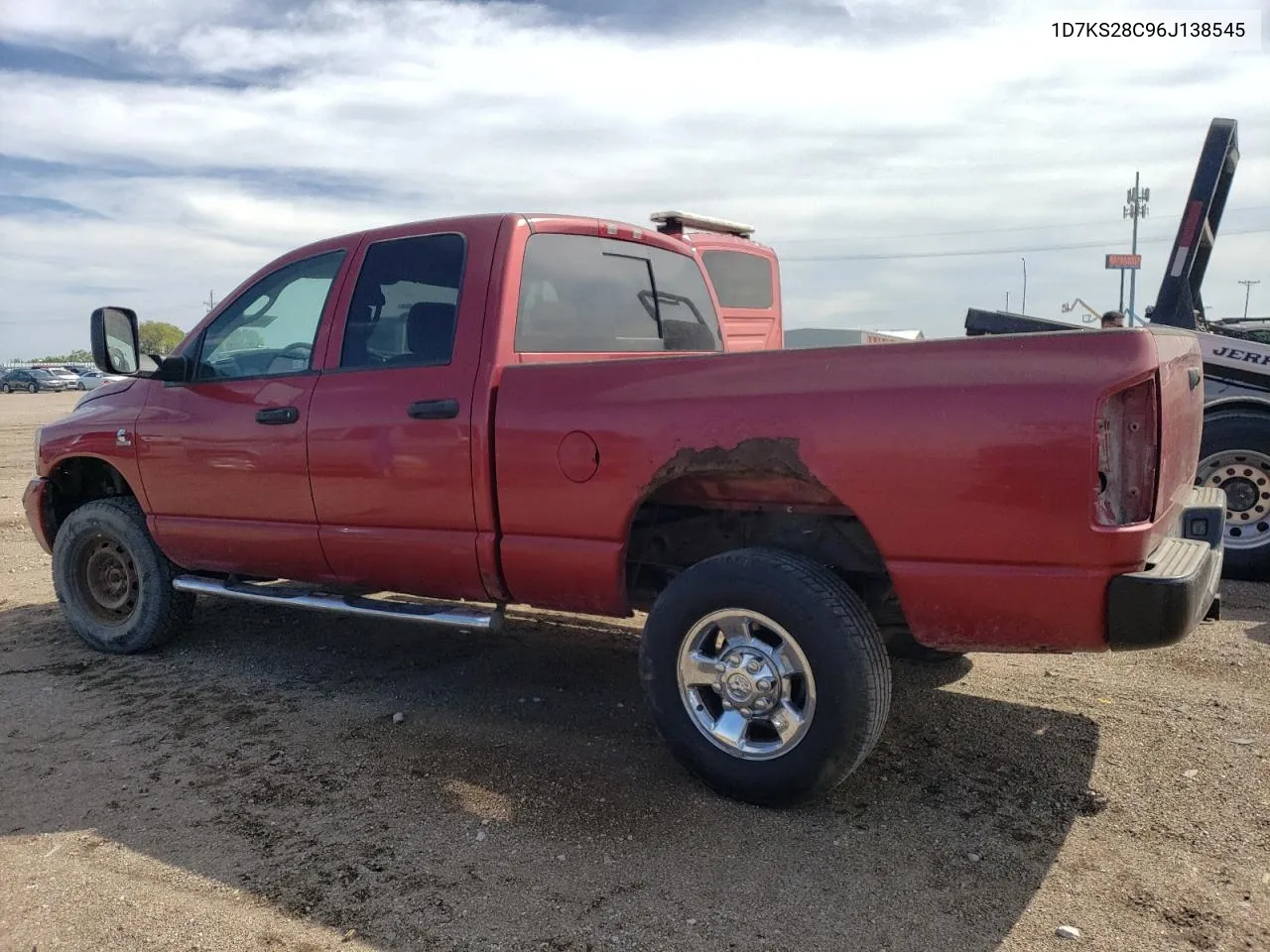 2006 Dodge Ram 2500 St VIN: 1D7KS28C96J138545 Lot: 69767564