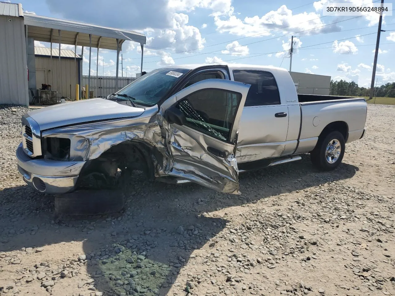 2006 Dodge Ram 1500 VIN: 3D7KR19D56G248894 Lot: 69880334