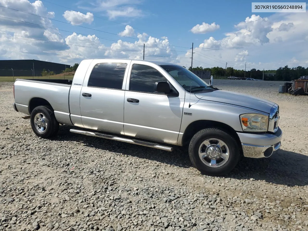 2006 Dodge Ram 1500 VIN: 3D7KR19D56G248894 Lot: 69880334