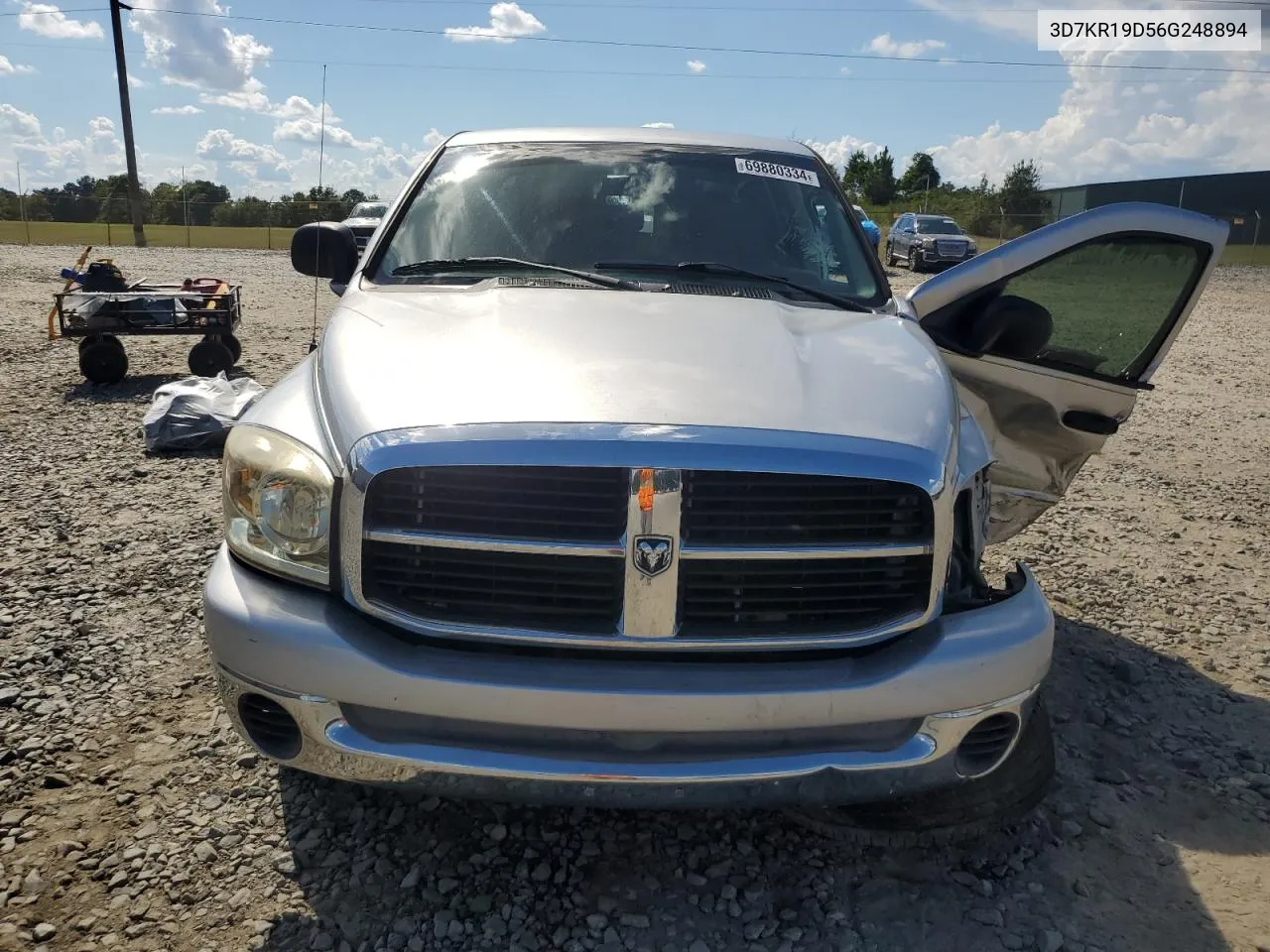 2006 Dodge Ram 1500 VIN: 3D7KR19D56G248894 Lot: 69880334