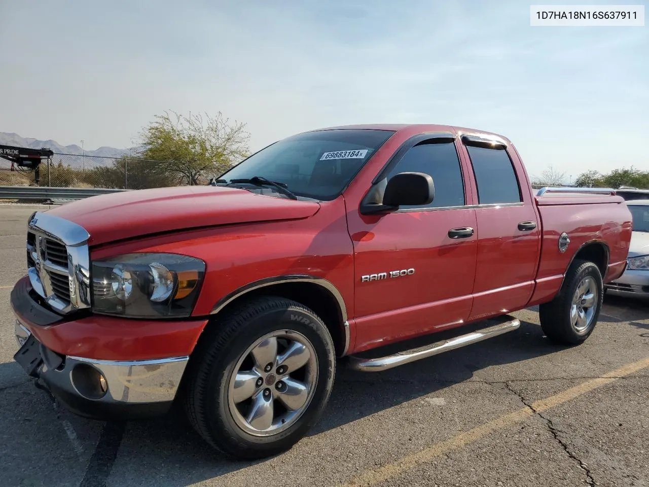 1D7HA18N16S637911 2006 Dodge Ram 1500 St