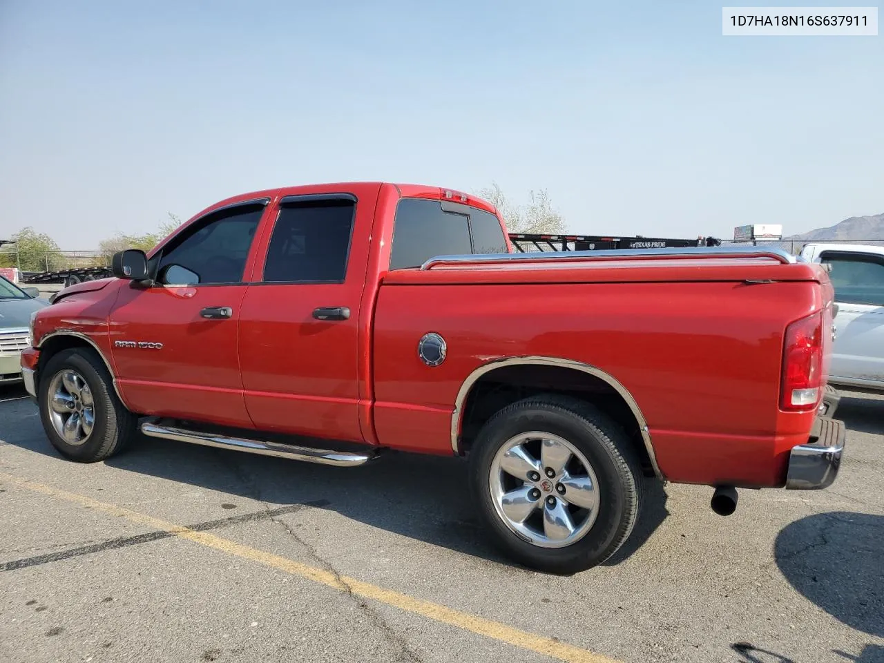 2006 Dodge Ram 1500 St VIN: 1D7HA18N16S637911 Lot: 69883184