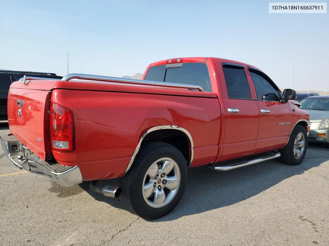 2006 Dodge Ram 1500 St VIN: 1D7HA18N16S637911 Lot: 69883184