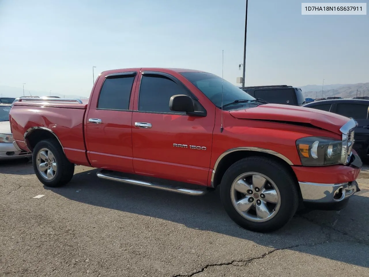 1D7HA18N16S637911 2006 Dodge Ram 1500 St