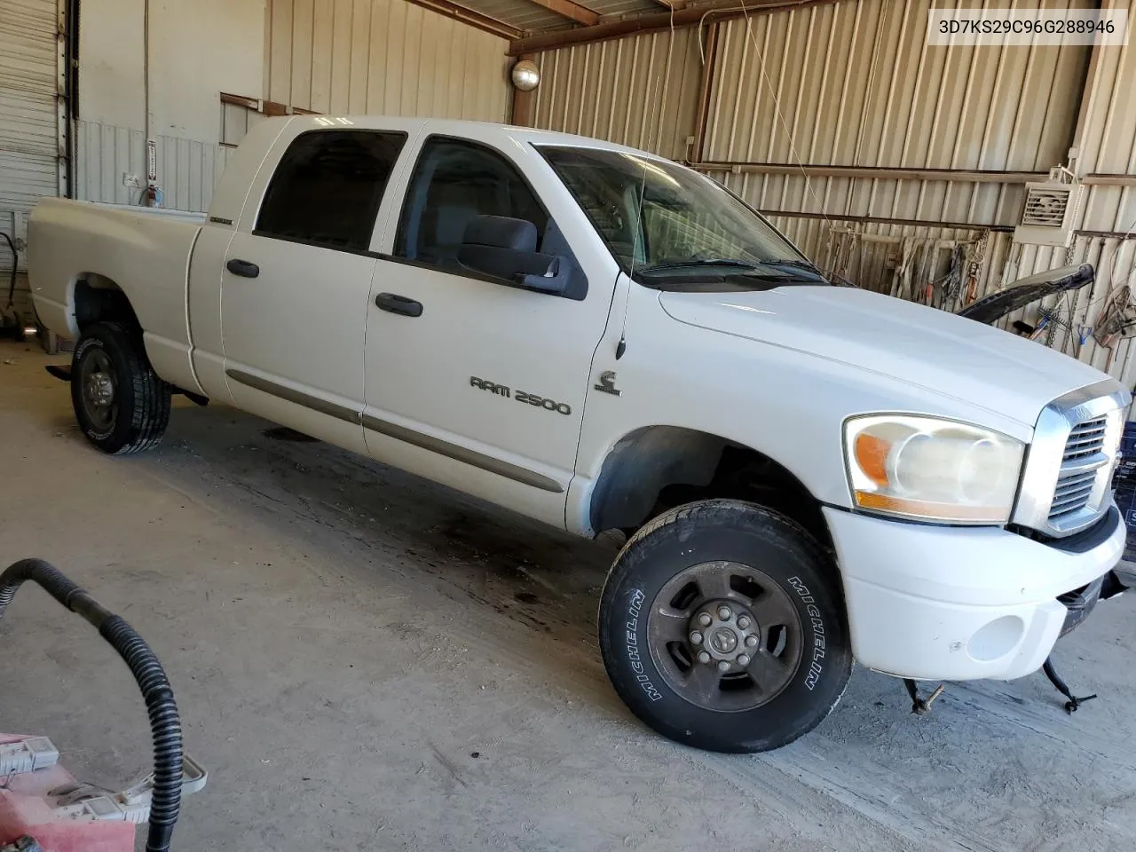 2006 Dodge Ram 2500 VIN: 3D7KS29C96G288946 Lot: 69886274