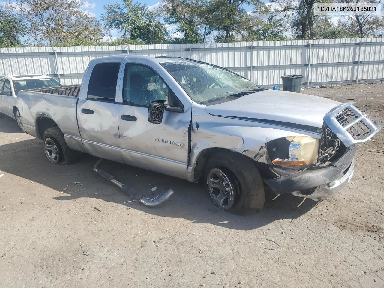 2006 Dodge Ram 1500 St VIN: 1D7HA18K26J185821 Lot: 70037434