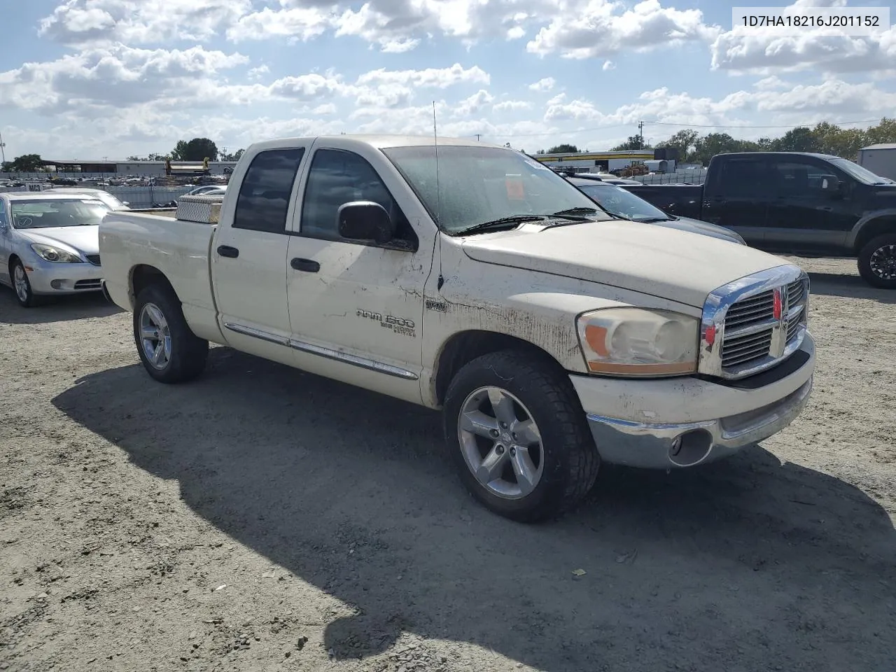 2006 Dodge Ram 1500 St VIN: 1D7HA18216J201152 Lot: 70084994