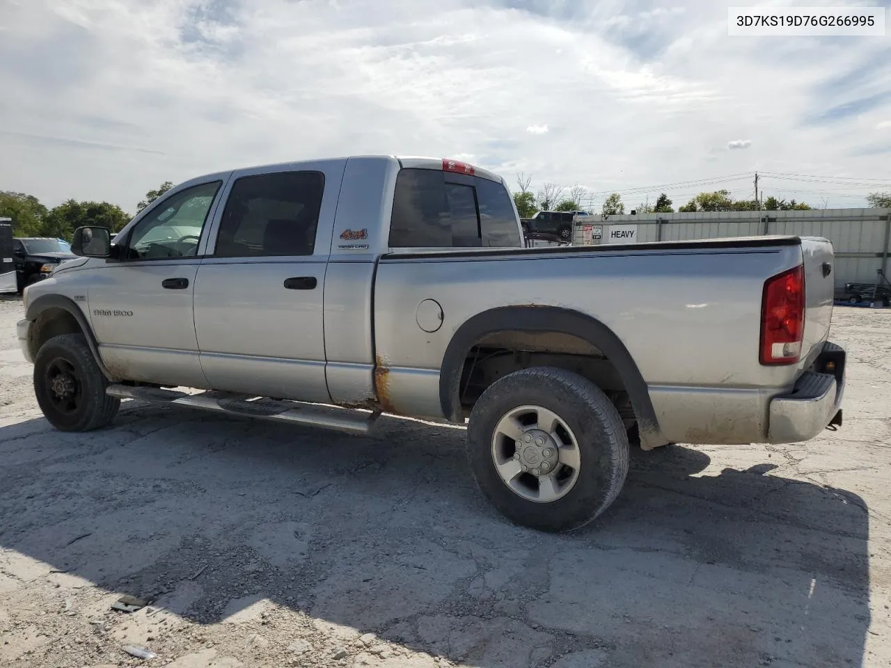 2006 Dodge Ram 1500 VIN: 3D7KS19D76G266995 Lot: 70103824