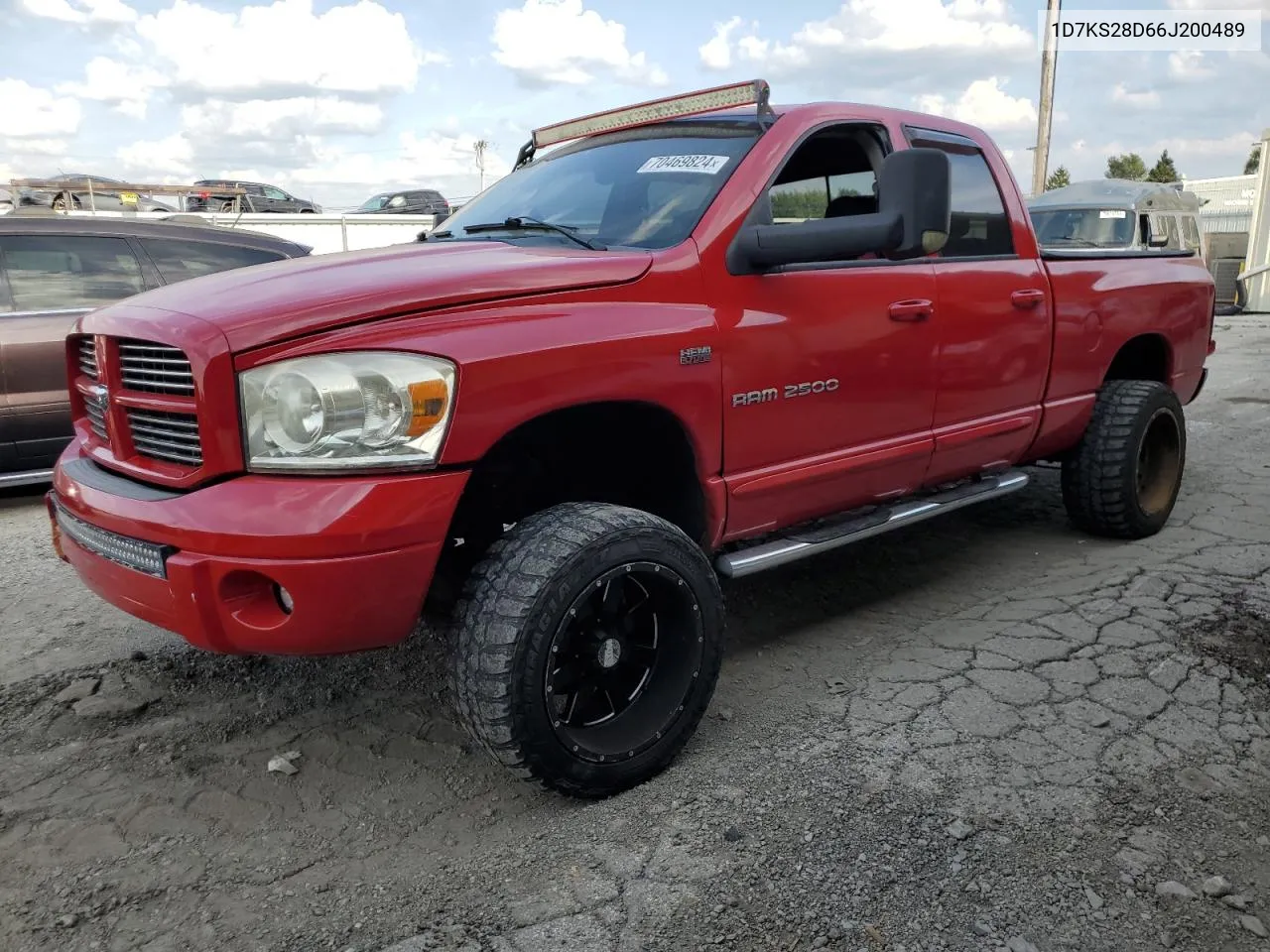 2006 Dodge Ram 2500 St VIN: 1D7KS28D66J200489 Lot: 70469824