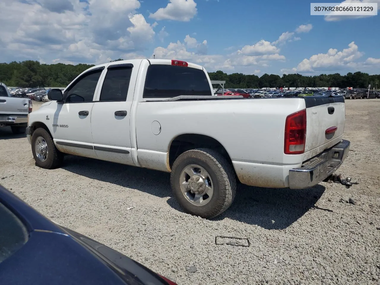 2006 Dodge Ram 2500 St VIN: 3D7KR28C66G121229 Lot: 70573634