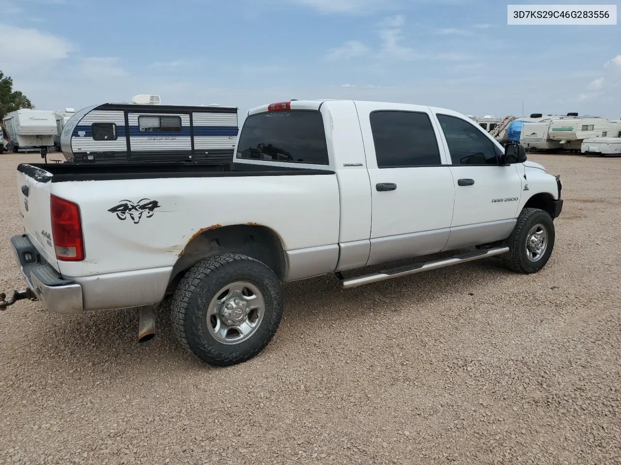 2006 Dodge Ram 2500 VIN: 3D7KS29C46G283556 Lot: 70857634