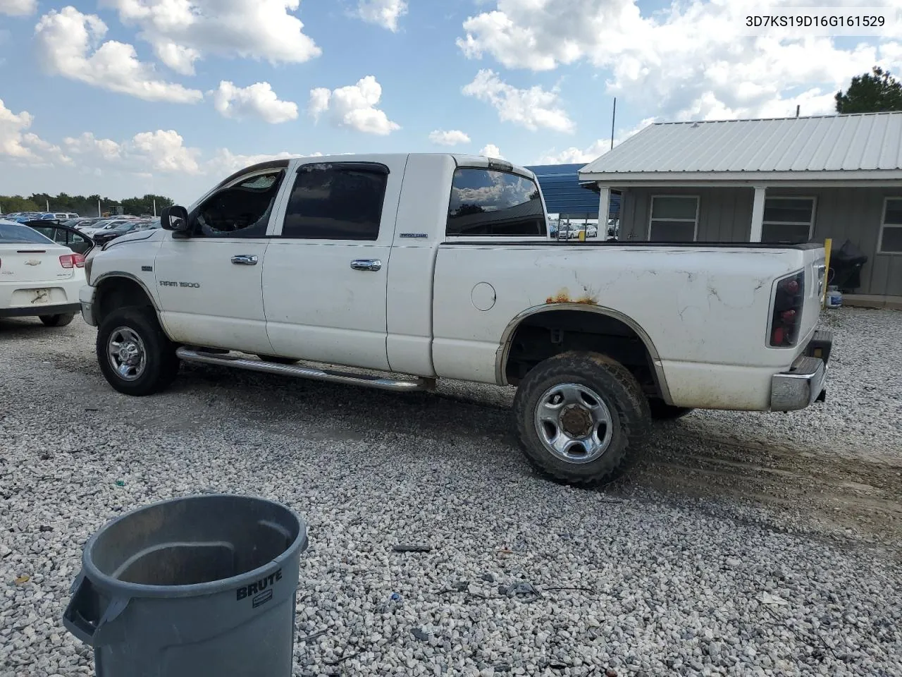 2006 Dodge Ram 1500 VIN: 3D7KS19D16G161529 Lot: 71024914