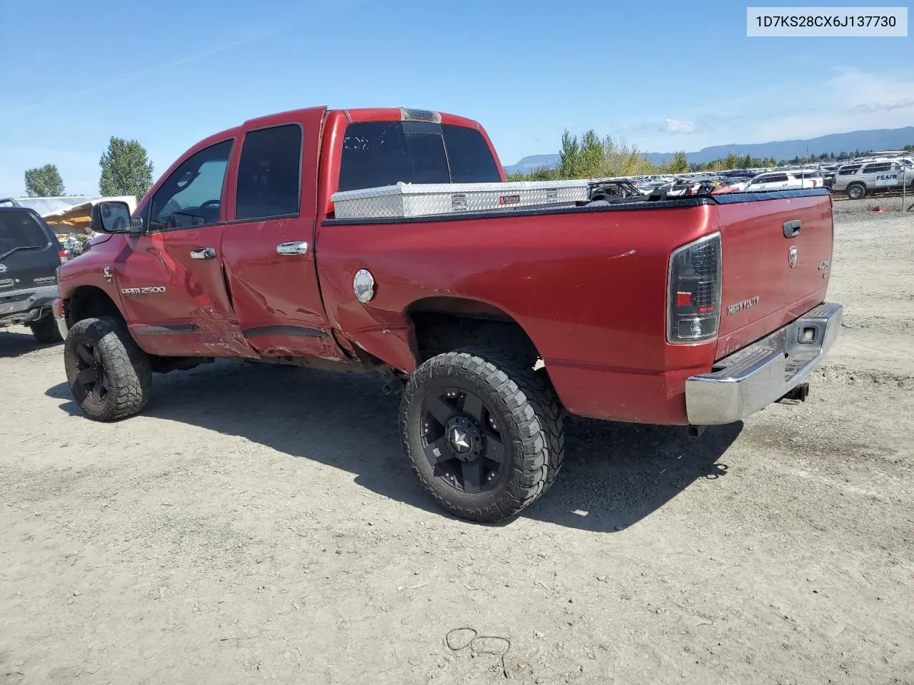 2006 Dodge Ram 2500 St VIN: 1D7KS28CX6J137730 Lot: 71474244