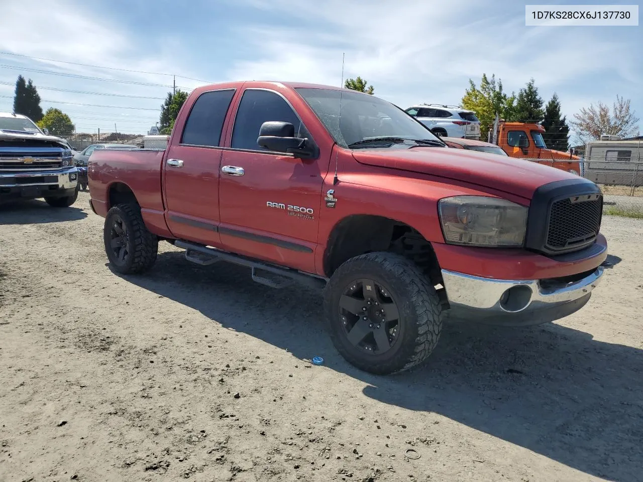 2006 Dodge Ram 2500 St VIN: 1D7KS28CX6J137730 Lot: 71474244