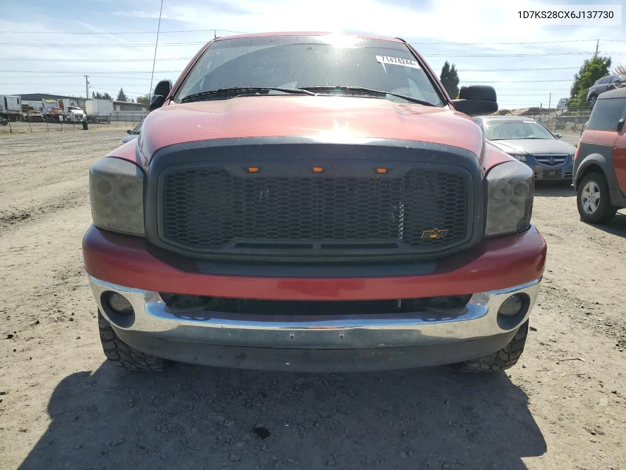 2006 Dodge Ram 2500 St VIN: 1D7KS28CX6J137730 Lot: 71474244