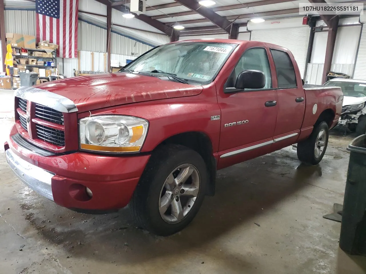 1D7HU18226S551181 2006 Dodge Ram 1500 St