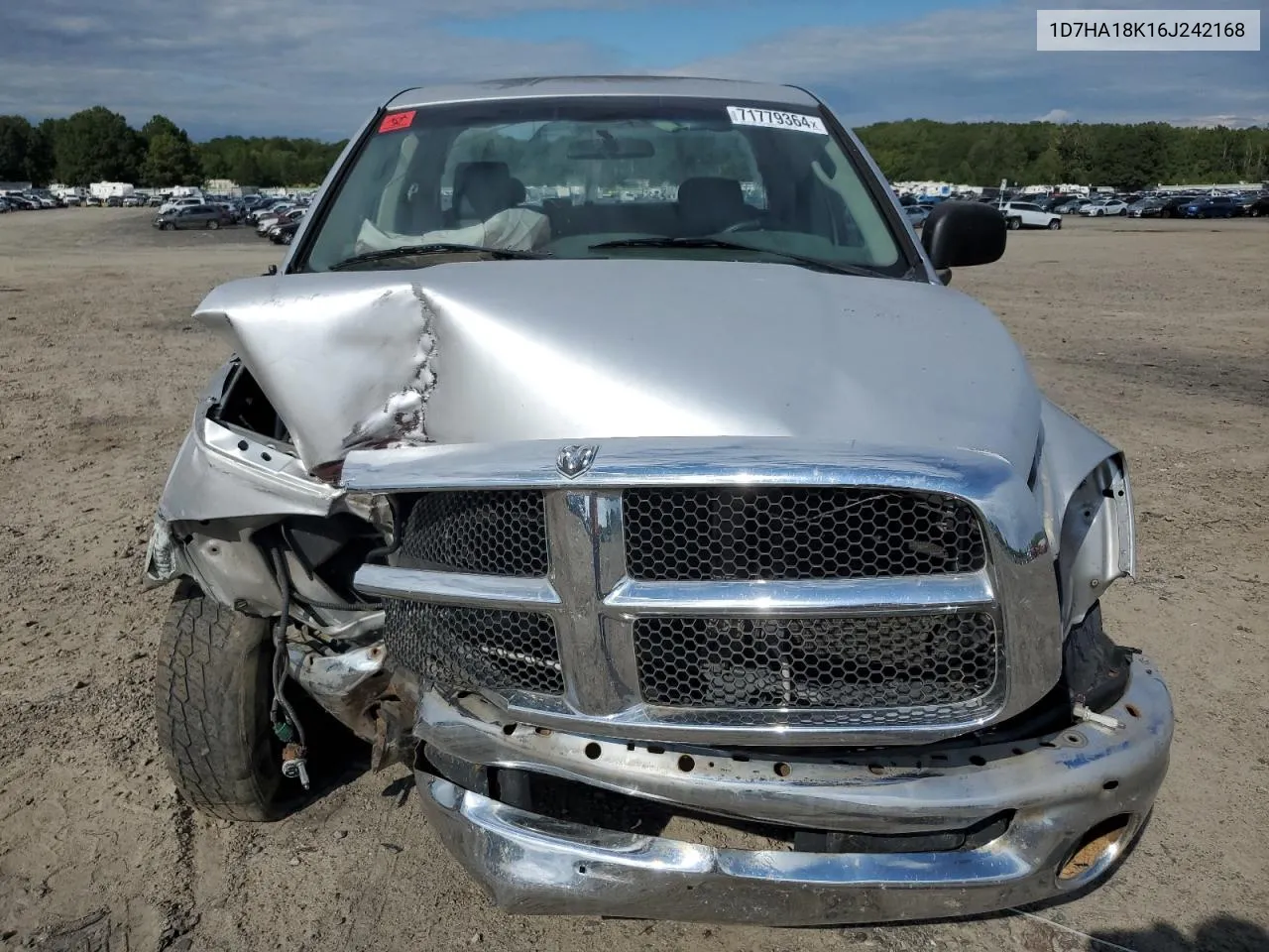 2006 Dodge Ram 1500 St VIN: 1D7HA18K16J242168 Lot: 71779364