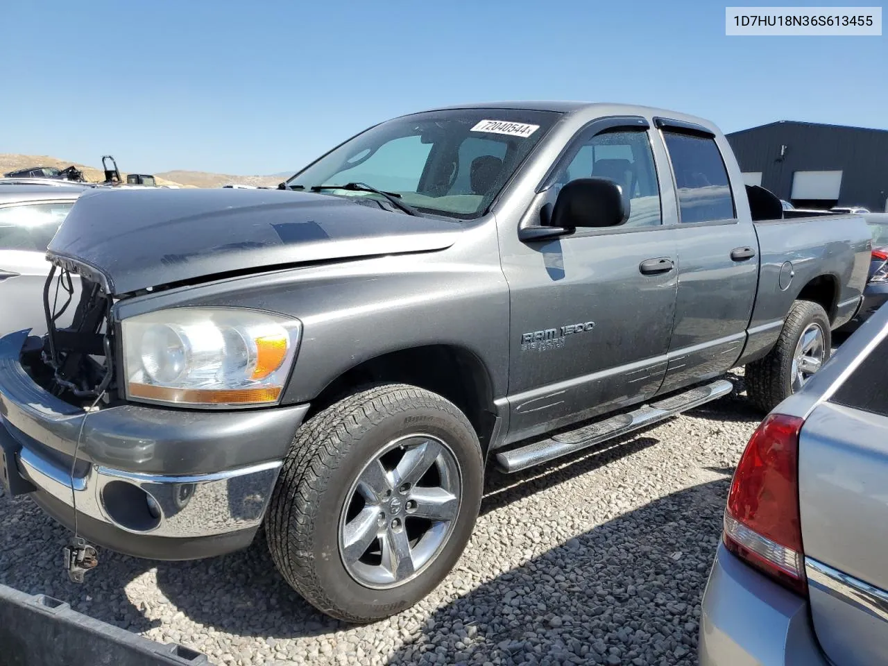 2006 Dodge Ram 1500 St VIN: 1D7HU18N36S613455 Lot: 72040544