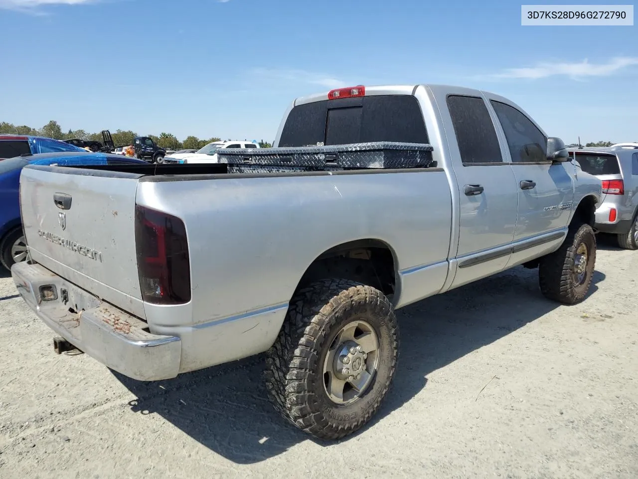 2006 Dodge Ram 2500 St VIN: 3D7KS28D96G272790 Lot: 72048774