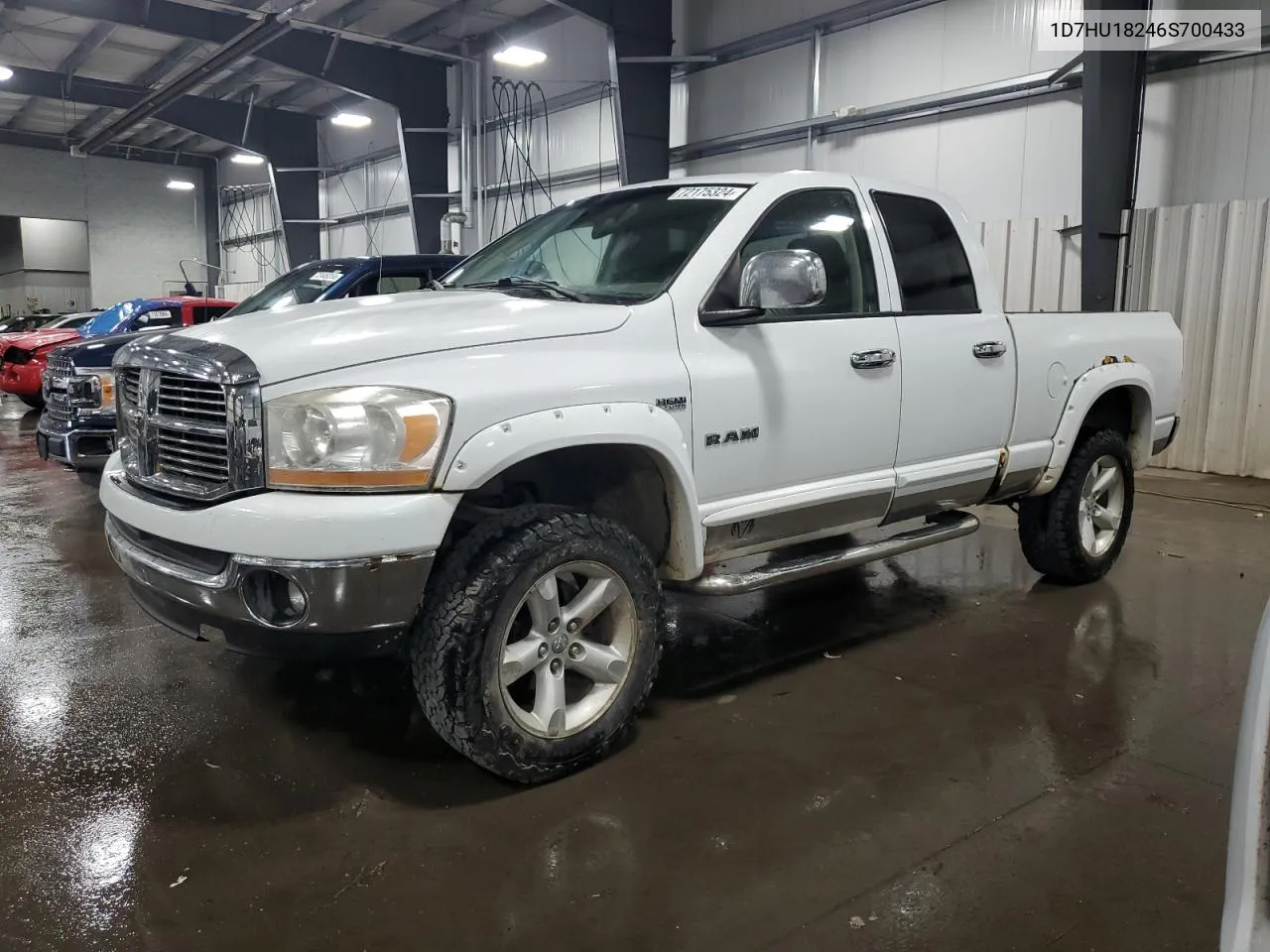 2006 Dodge Ram 1500 St VIN: 1D7HU18246S700433 Lot: 72175324