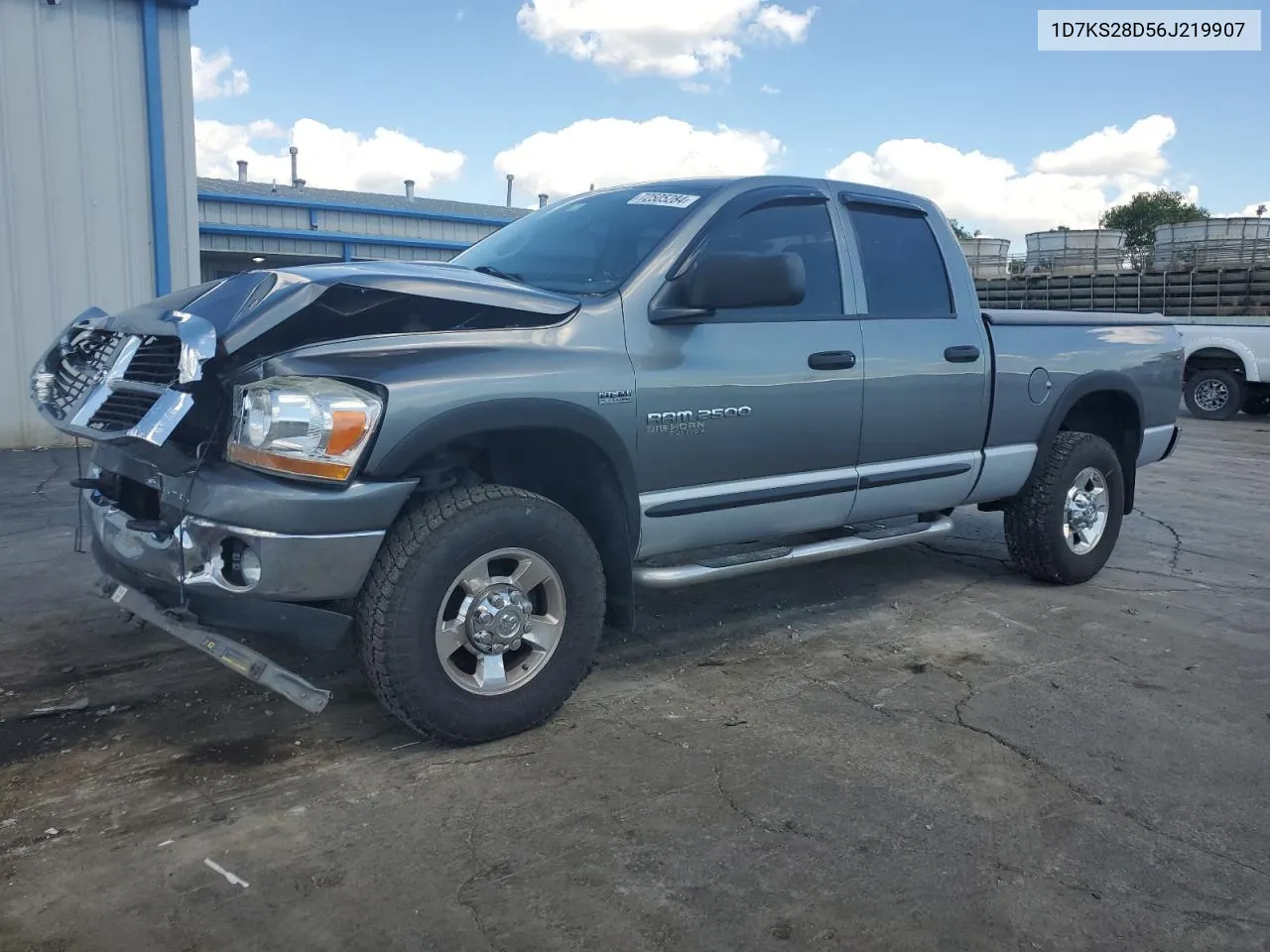 2006 Dodge Ram 2500 St VIN: 1D7KS28D56J219907 Lot: 72505284