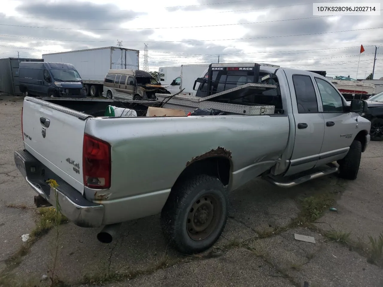 2006 Dodge Ram 2500 St VIN: 1D7KS28C96J202714 Lot: 72511904