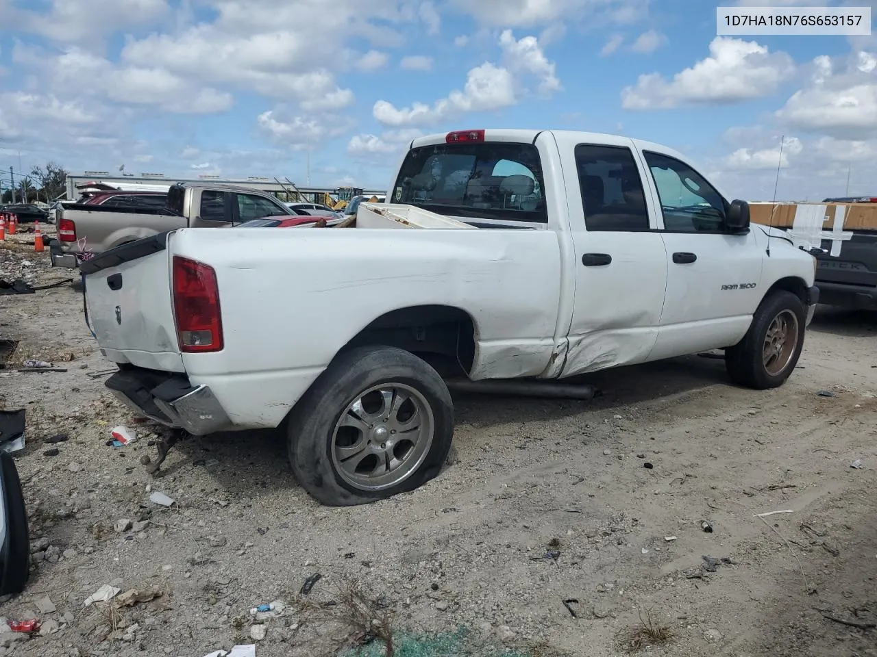 2006 Dodge Ram 1500 St VIN: 1D7HA18N76S653157 Lot: 72517324