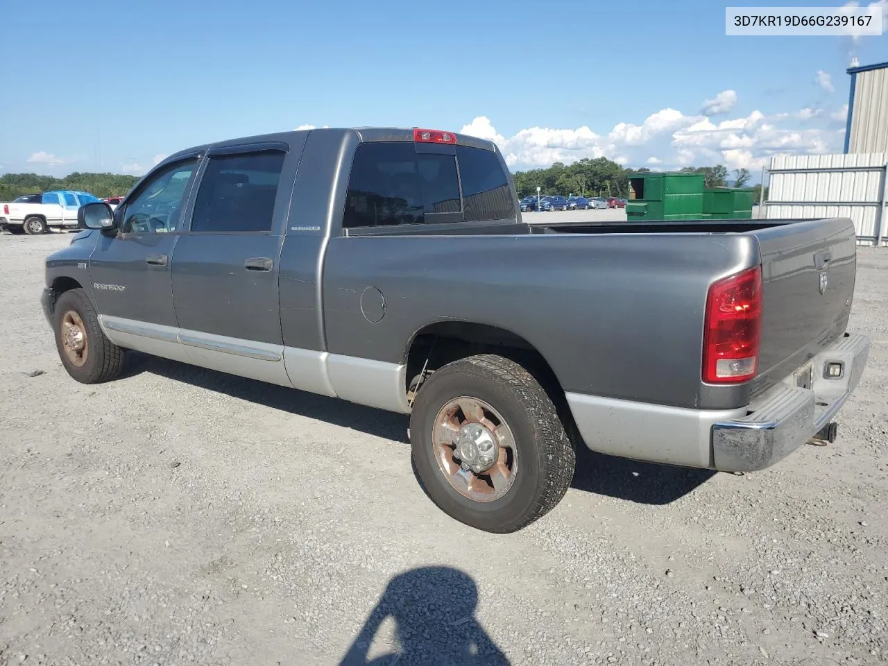 2006 Dodge Ram 1500 VIN: 3D7KR19D66G239167 Lot: 72525934