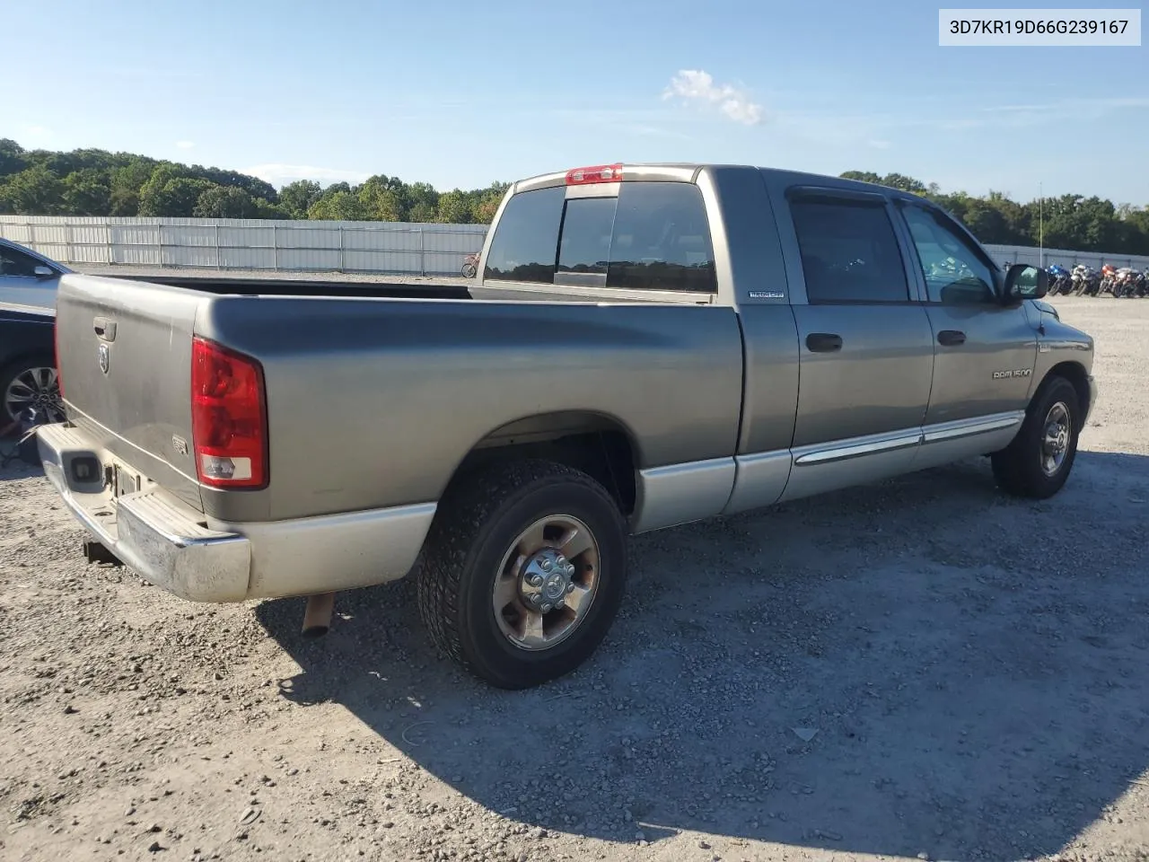 2006 Dodge Ram 1500 VIN: 3D7KR19D66G239167 Lot: 72525934