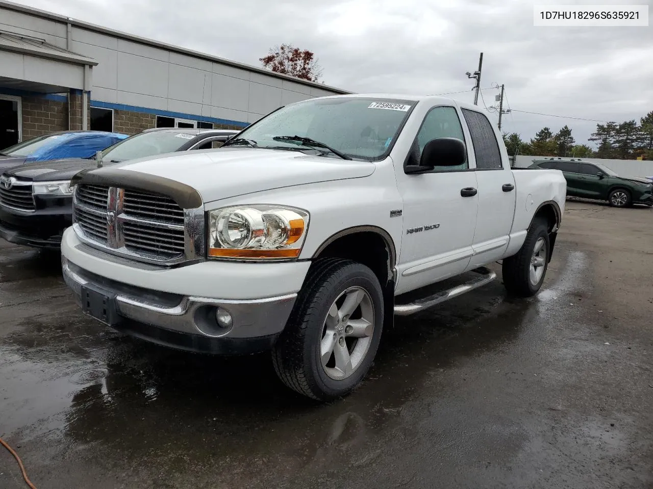 2006 Dodge Ram 1500 St VIN: 1D7HU18296S635921 Lot: 72595224