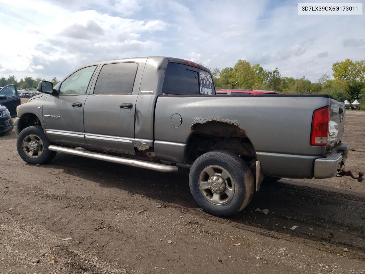 2006 Dodge Ram 3500 VIN: 3D7LX39CX6G173011 Lot: 72882244