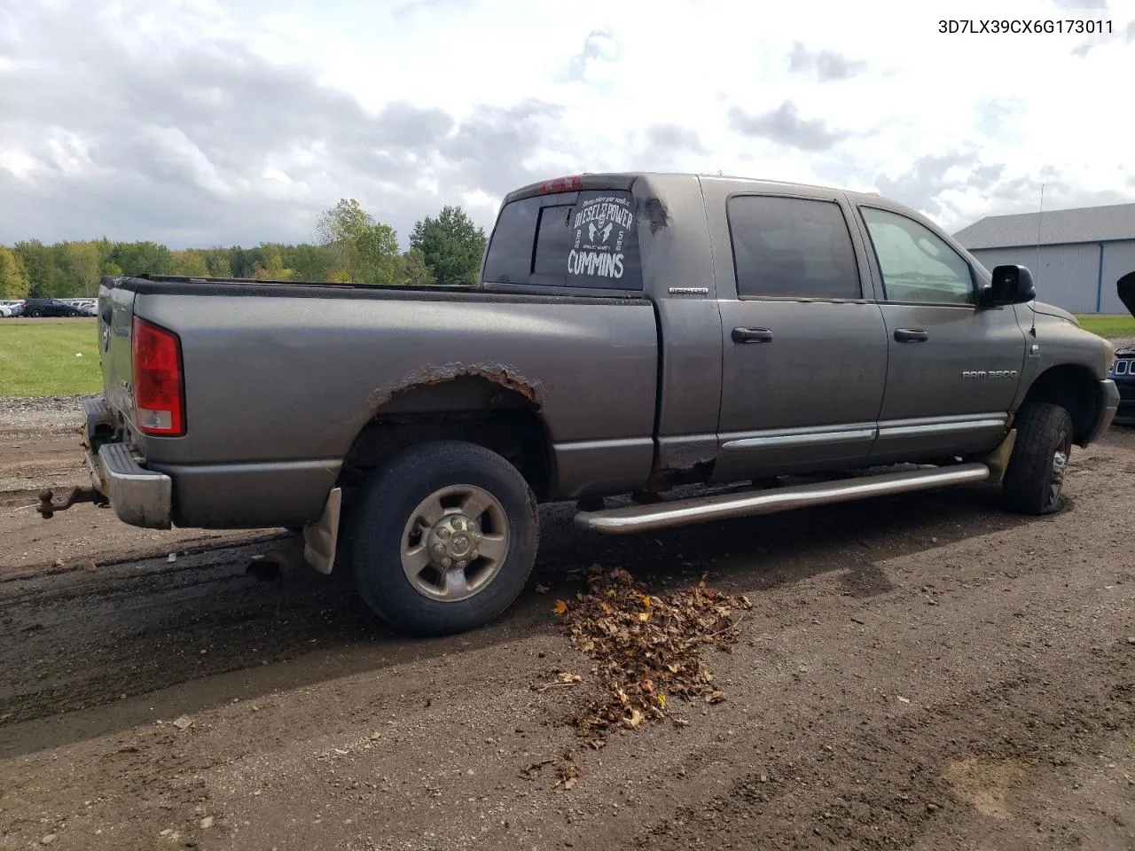 2006 Dodge Ram 3500 VIN: 3D7LX39CX6G173011 Lot: 72882244