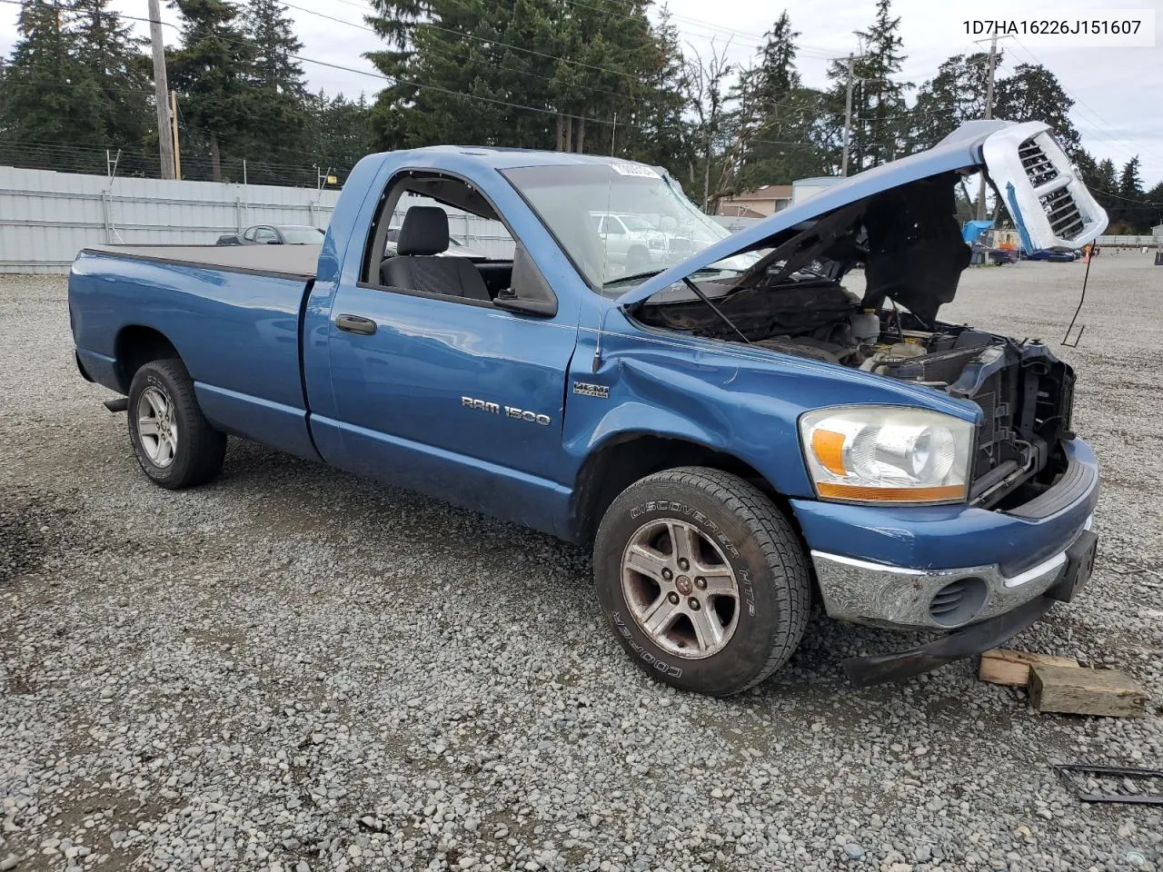 1D7HA16226J151607 2006 Dodge Ram 1500 St