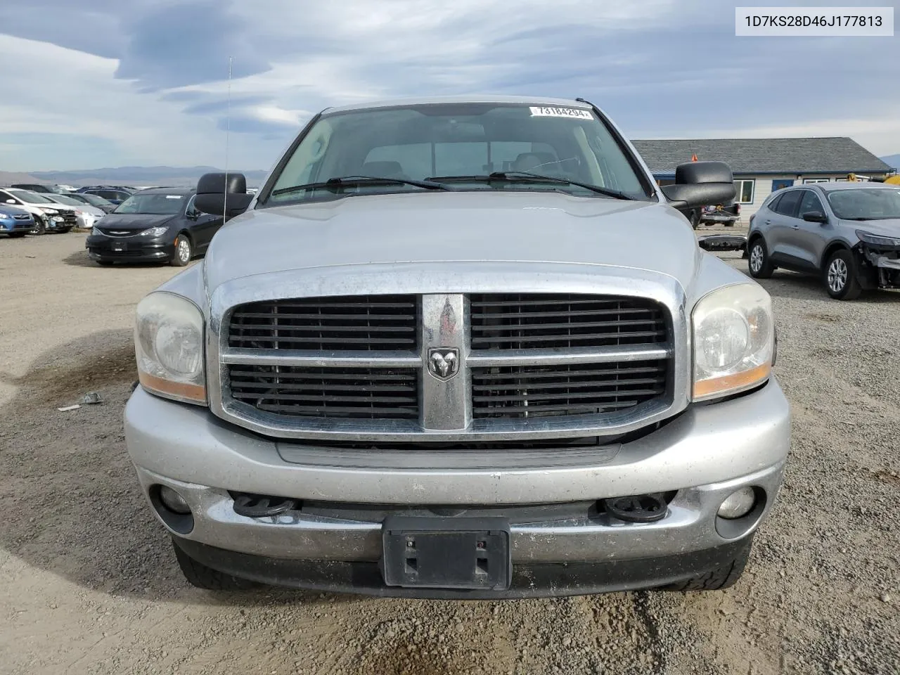 2006 Dodge Ram 2500 St VIN: 1D7KS28D46J177813 Lot: 73184294