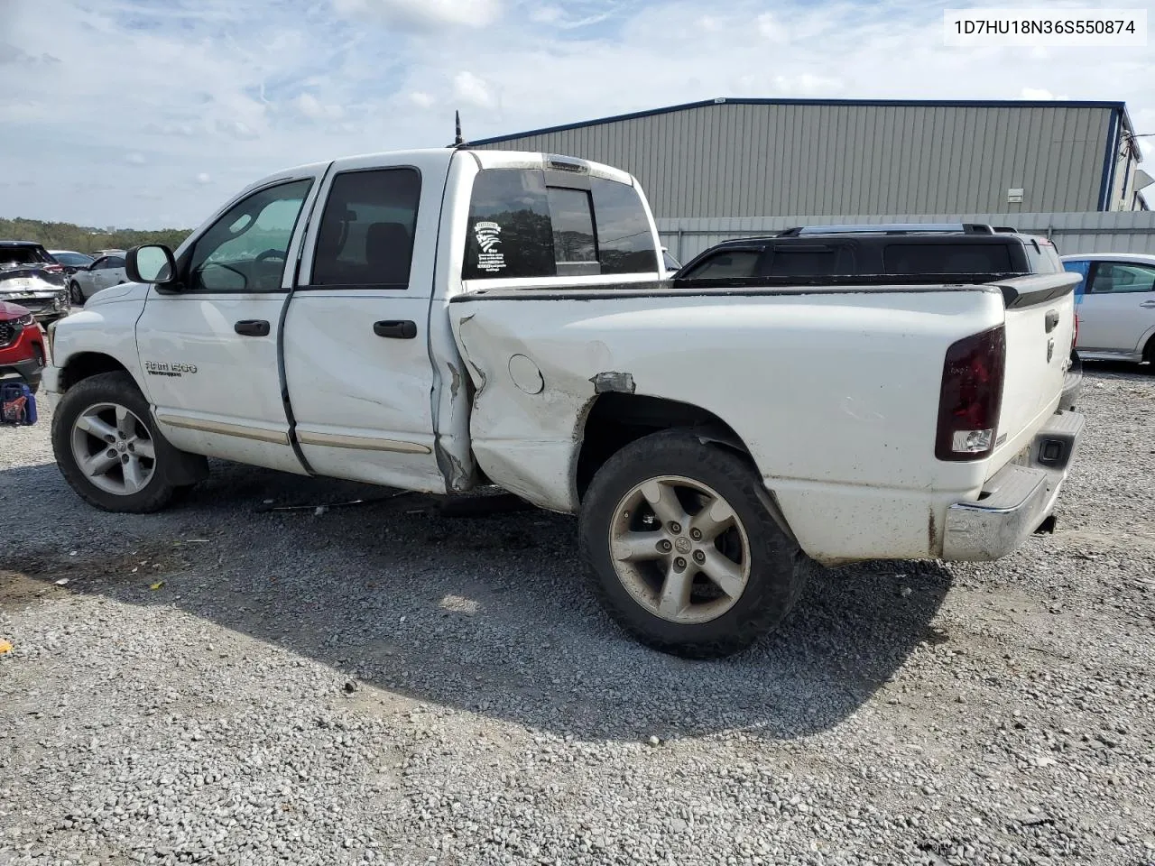 2006 Dodge Ram 1500 St VIN: 1D7HU18N36S550874 Lot: 73315094