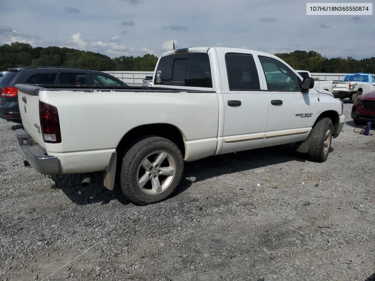 2006 Dodge Ram 1500 St VIN: 1D7HU18N36S550874 Lot: 73315094