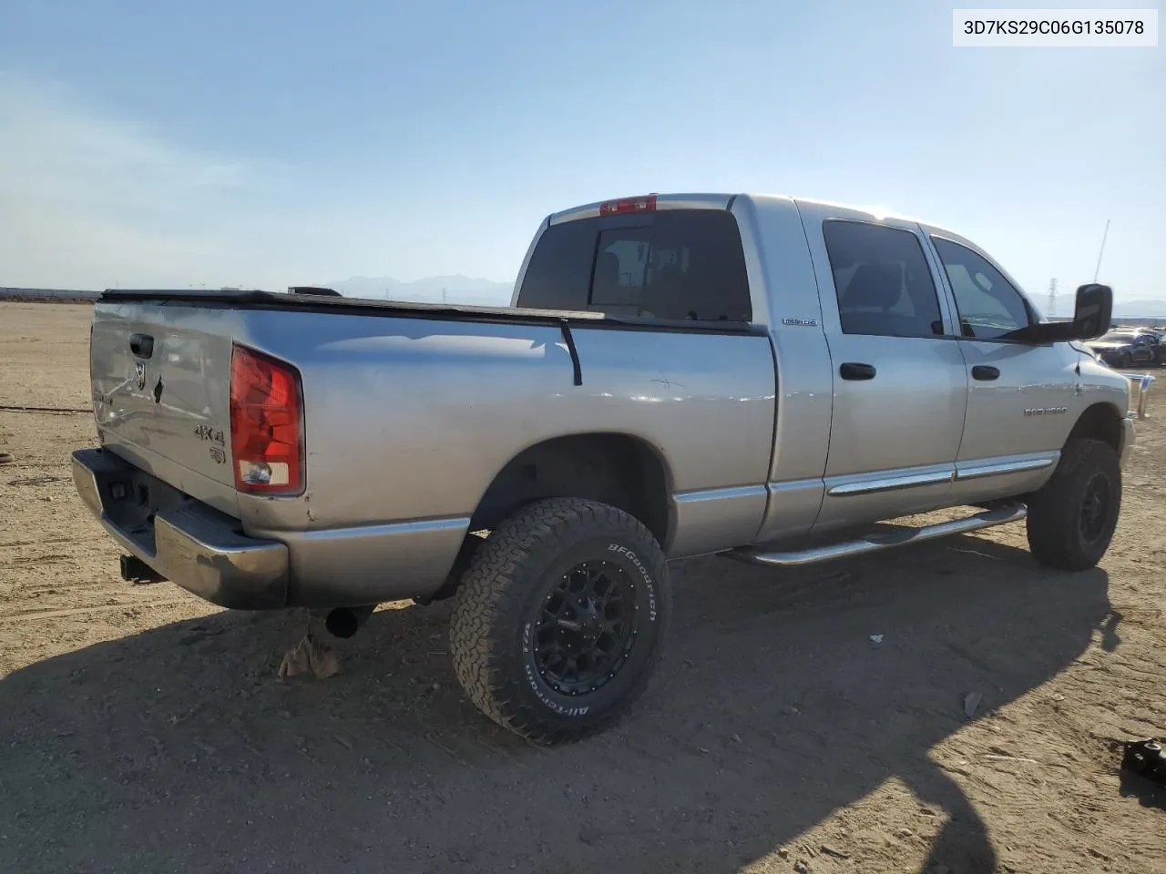 2006 Dodge Ram 2500 VIN: 3D7KS29C06G135078 Lot: 73793354