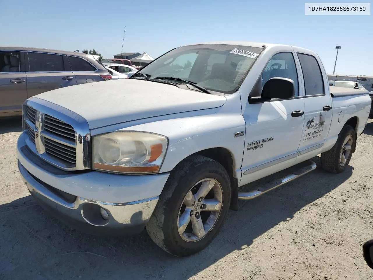 2006 Dodge Ram 1500 St VIN: 1D7HA18286S673150 Lot: 73808444